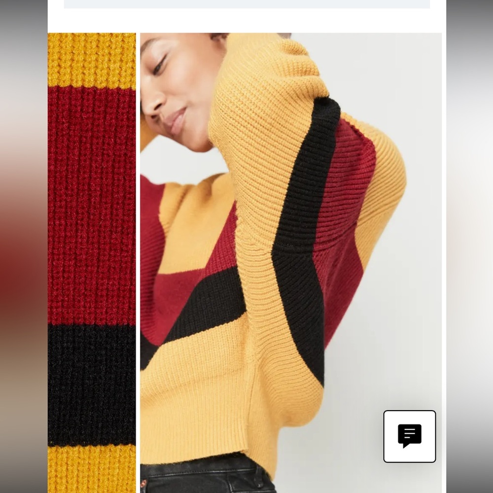Dreamers Color Block Sweater - Picture 4 of 7